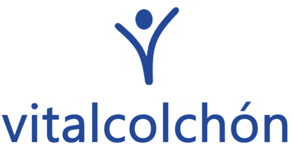 logo vertical Vitalcolchón